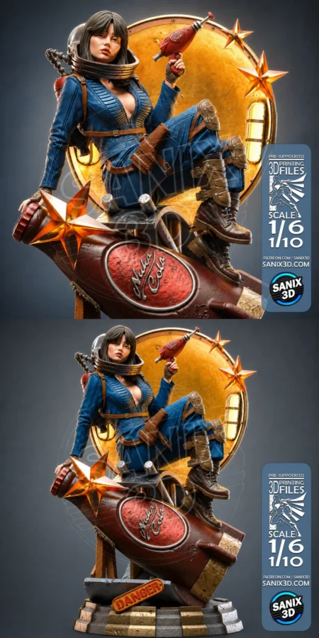 LUCY Nuka Girl STL model for 3D printing