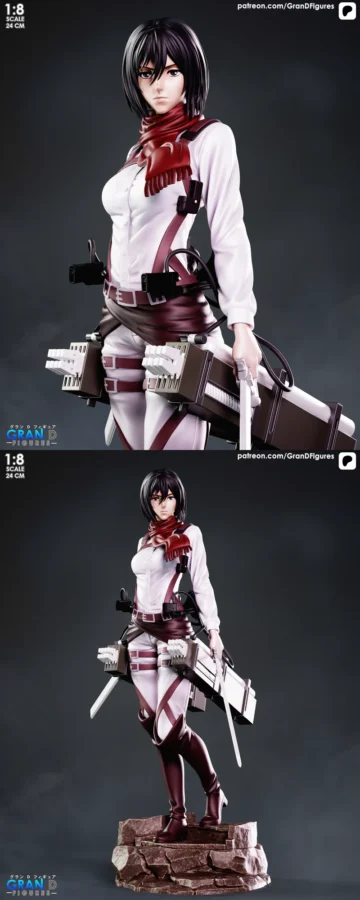 Mikasa – Attack on Titan STL model for 3D printing