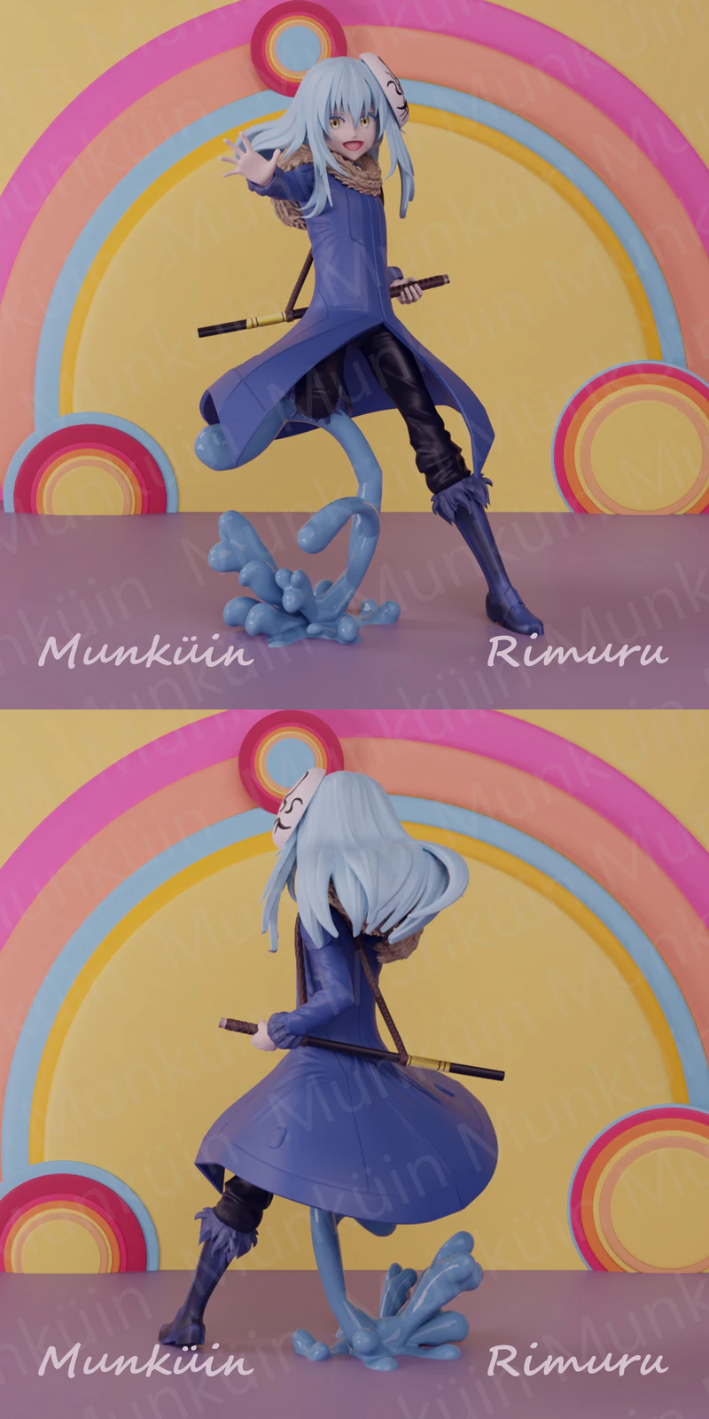 Rimuru Tempest STL model for 3D printing