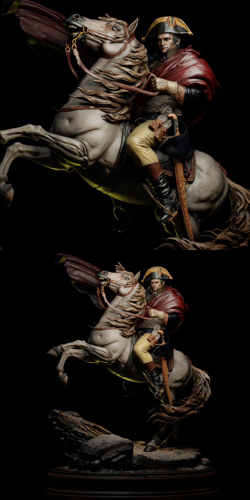 Napoleon STL model for 3D printing