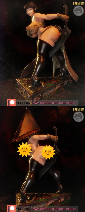 PYRAMID HEAD STL model for 3D printing