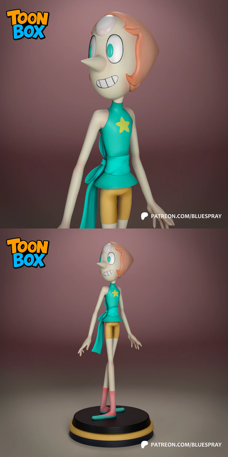 Pearl STL model for 3D printing