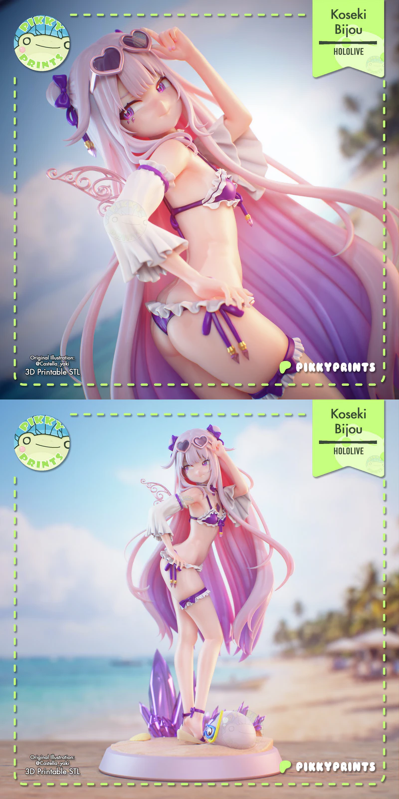 Biboo Swimsuit STL model for 3D printing