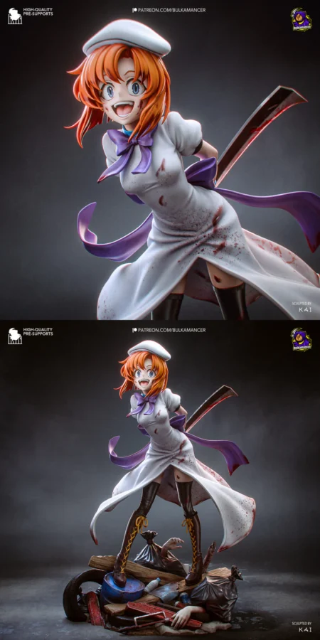 Rena Ryugu Higurashi No Naku Koro Ni STL model for 3D printing