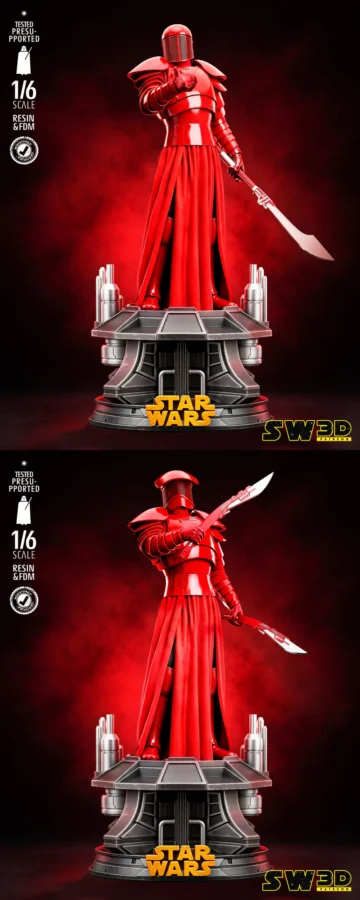 Praetorian Guard Sculpture STL model for 3D printing