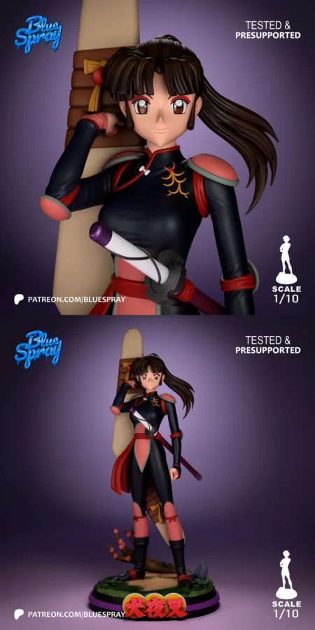 Sango – Inuyasha STL model for 3D printing