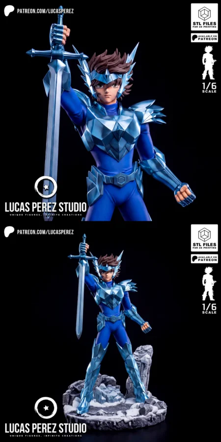 Seiya Odin Armor – Saint Seiya STL model for 3D printing