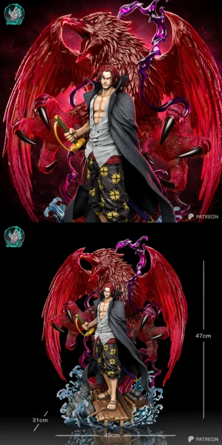Shanks ONE PIECE STL model for 3D printing