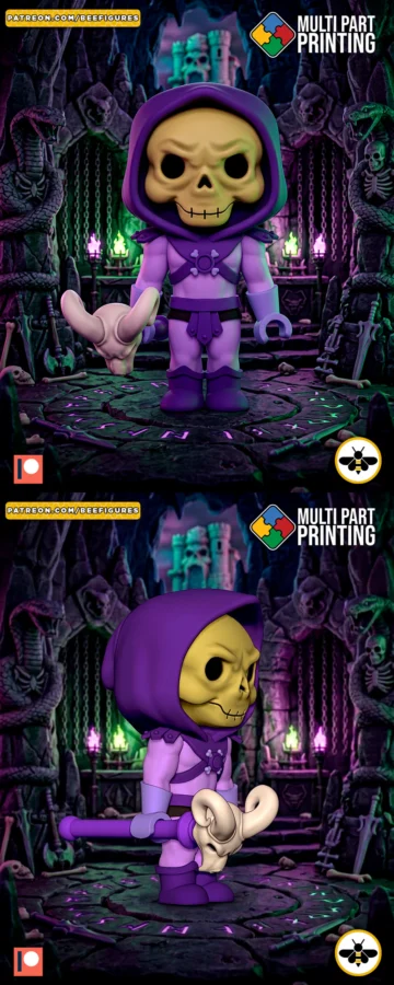 Skeletor – He-Man STL model for 3D printing