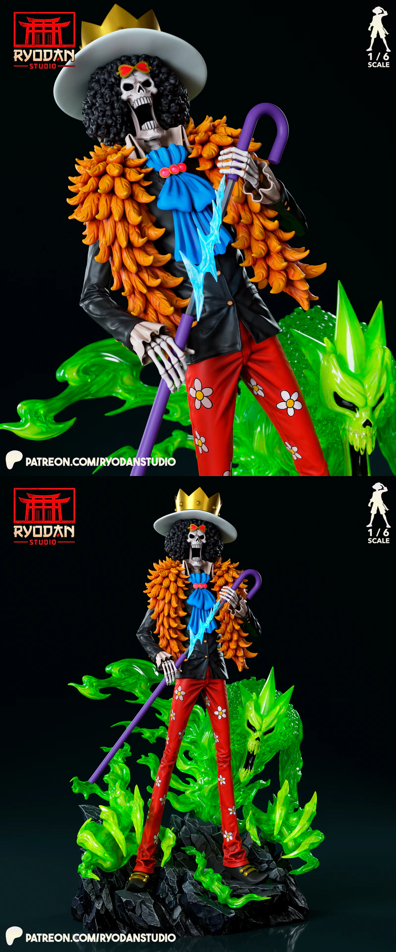 Soul King Brook STL model for 3D printing