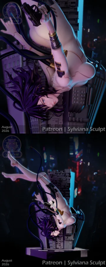 Motoko Kusanagi STL model for 3D printing