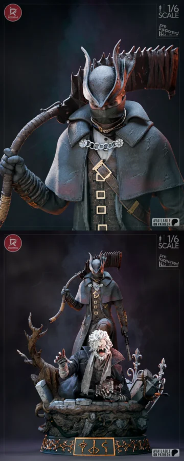 The Hunter – Bloodborne STL model for 3D printing
