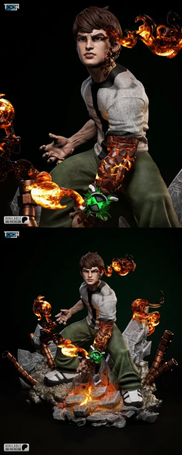 Ben Ten STL model for 3D printing