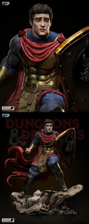 Eric D&D STL model for 3D printing