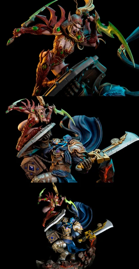 VINDICATOR MARAAD VS VALEERA SANGUINAR STL model for 3D printing