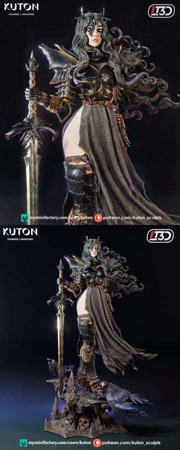 Valdreth STL model for 3D printing