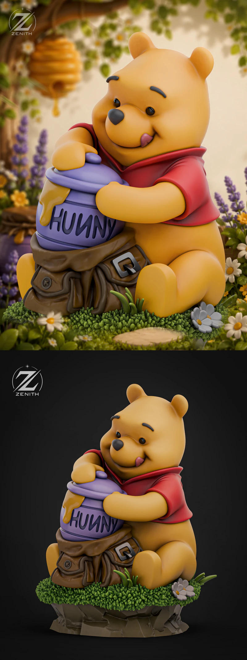 WINNIE THE POOH STL model for 3D printing