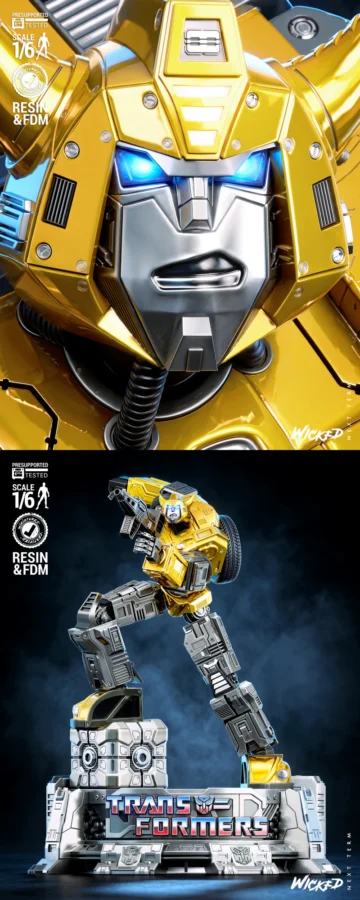 Bumblebee Sculpture STL model for 3D printing