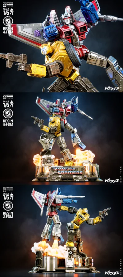Transformers Diorama STL model for 3D printing
