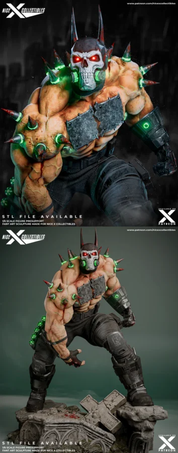 ABSOLUTE BATBANE STL model for 3D printing