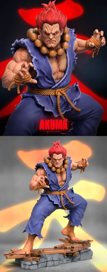AKUMA STL model for 3D printing
