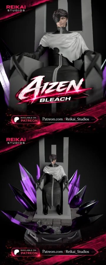 Aizen – Bleach STL model for 3D printing