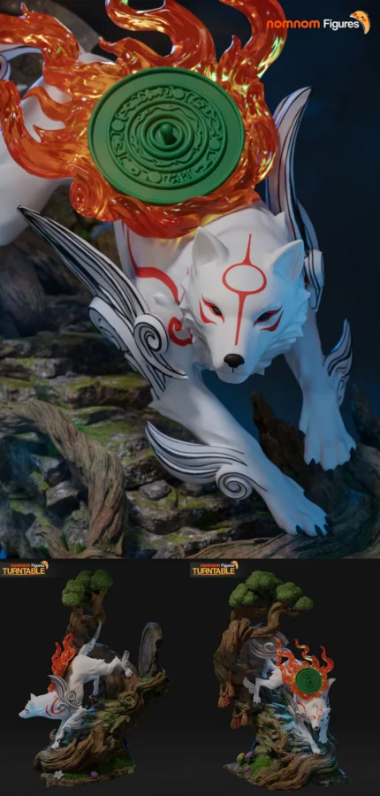 Amaterasu – Okami STL model for 3D printing