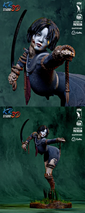 Ayakakashi – Silent Hill F STL model for 3D printing