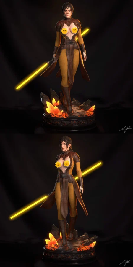 Bastila Shan Extra STL model for 3D printing