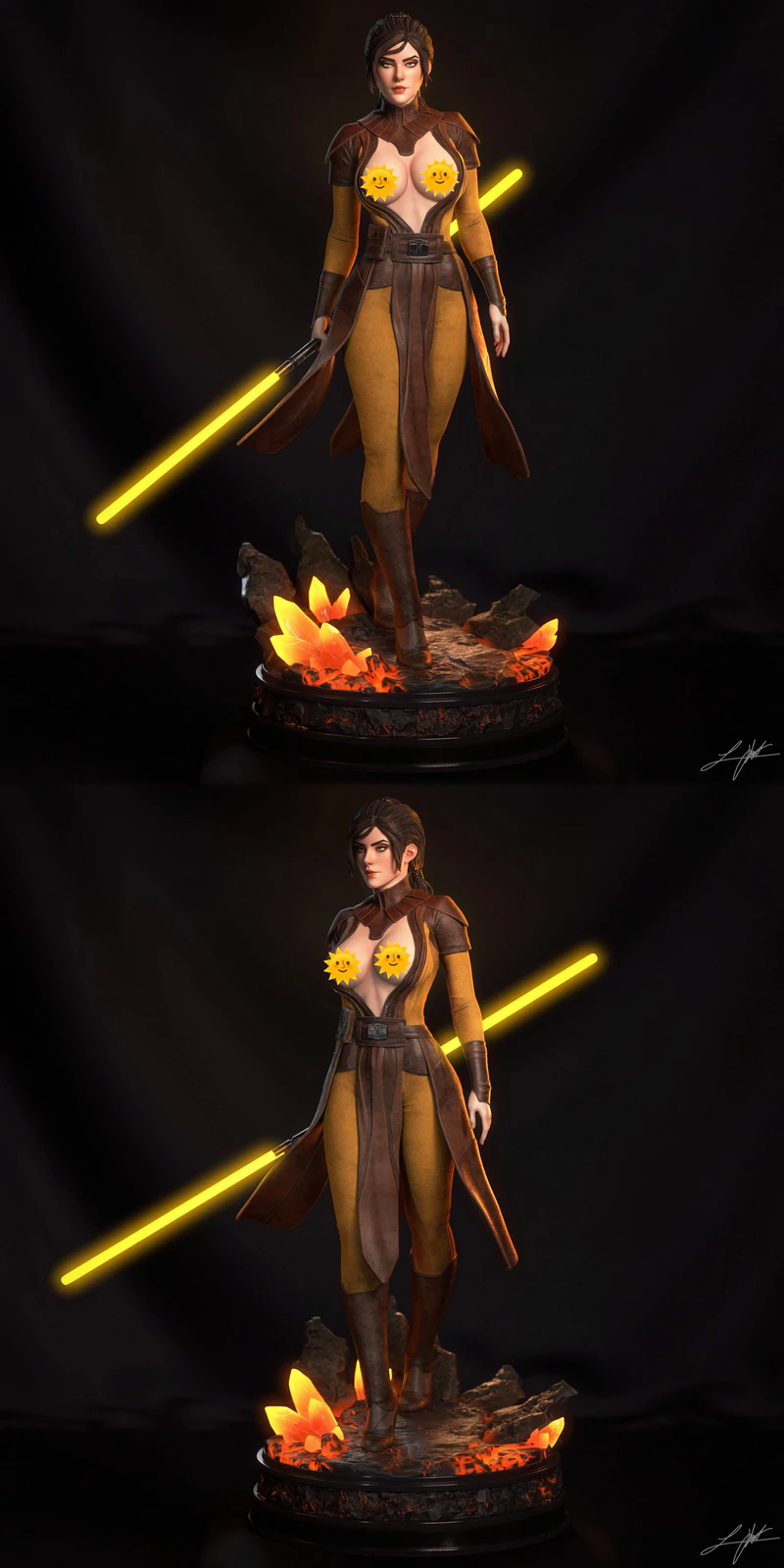 Bastila Shan Extra STL model for 3D printing
