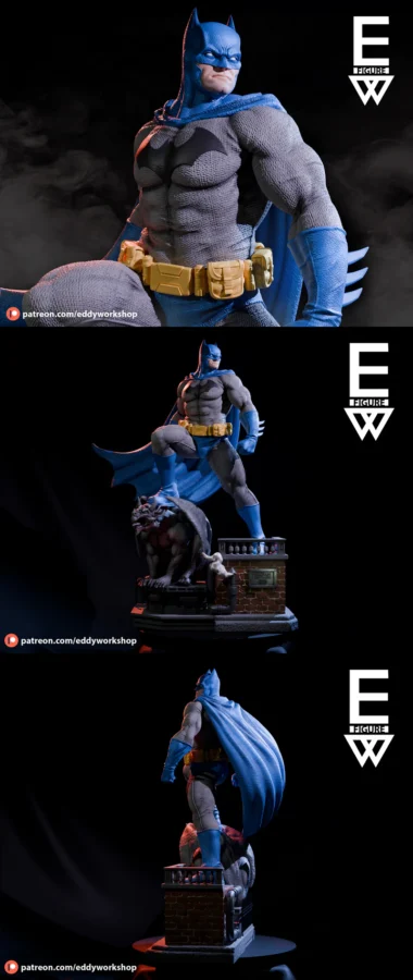 Batman STL model for 3D printing