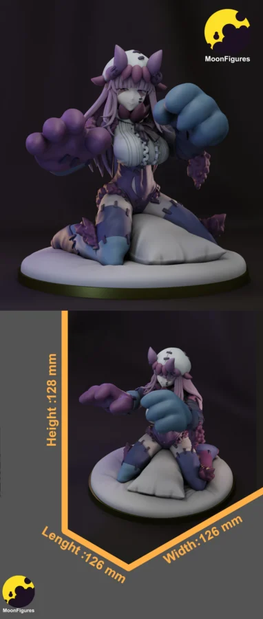 Bogey STL model for 3D printing
