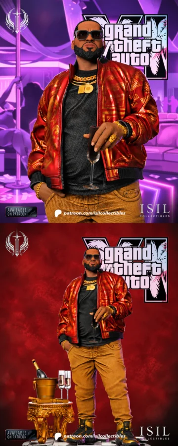 Boobie Ike – GTA VI STL model for 3D printing
