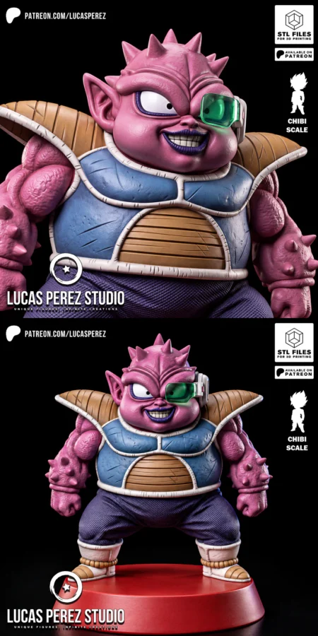 CHIBI DODORIA – Dragon Ball Z STL model for 3D printing