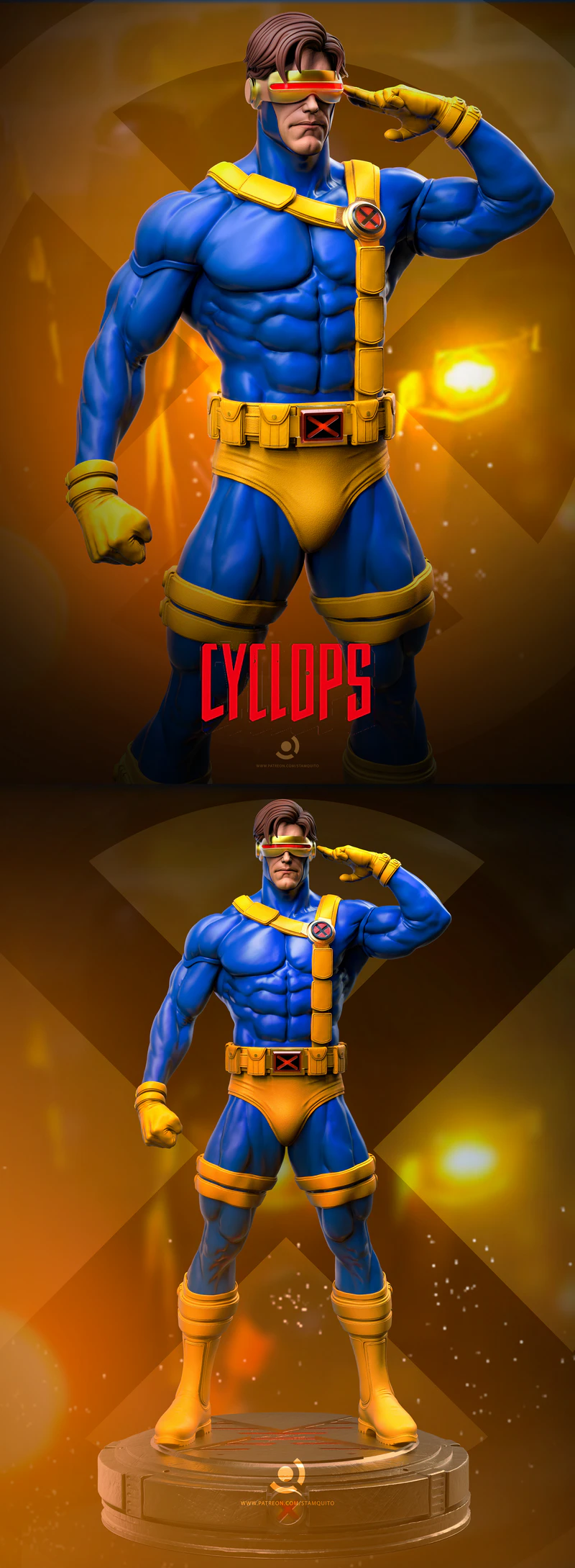 CYCLOPS STL model for 3D printing