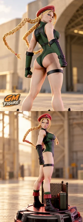 Cammy Street Fighter STL model for 3D printing