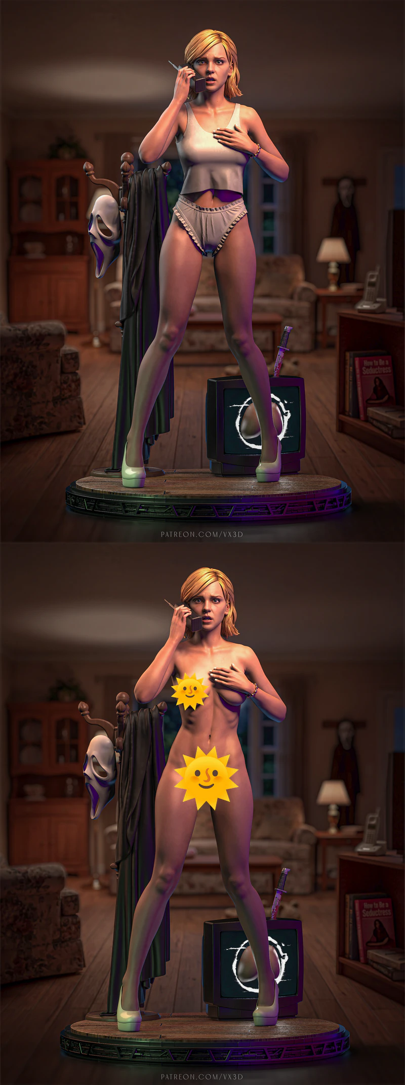 Cindy Campbell – Scary Movie Extra STL model for 3D printing