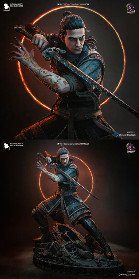 Coen – The Blood of Dawnwalker STL model for 3D printing