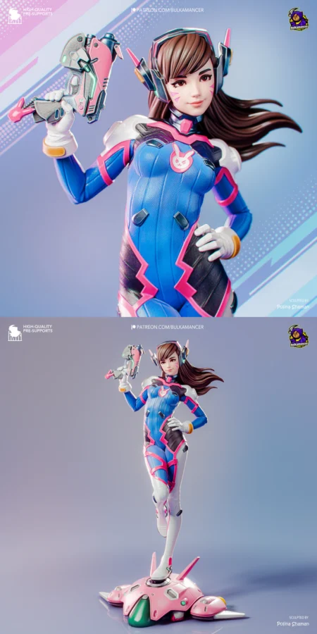 D.Va – Overwatch STL model for 3D printing