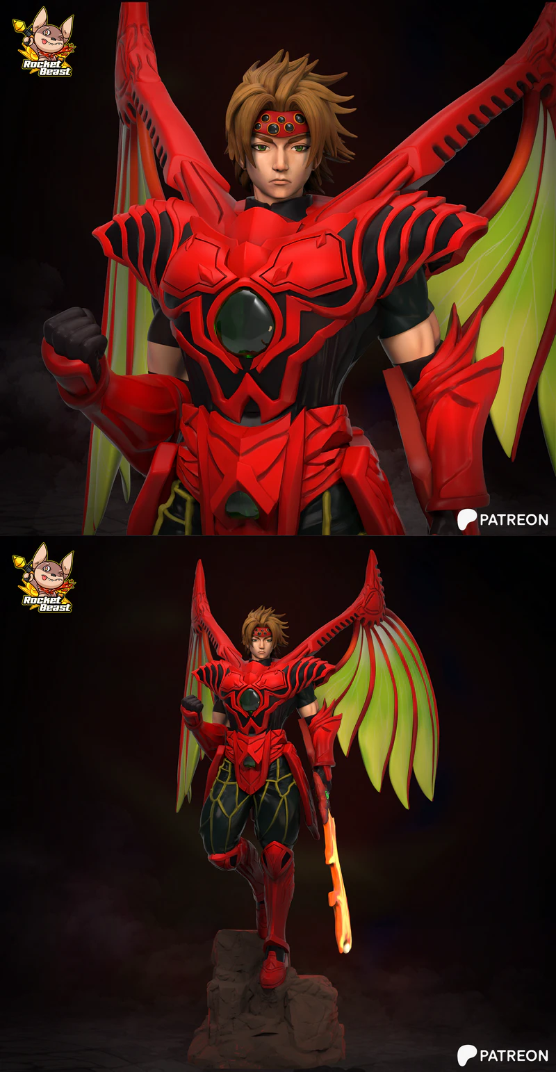 Dart Dragoon Armor – The Legend of Dragoon STL model for 3D printing
