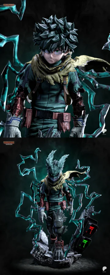 Deku – My Hero Academia STL model for 3D printing