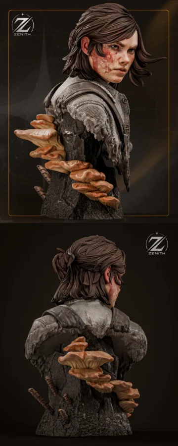 ELLIE WILLIANS BUST STL model for 3D printing