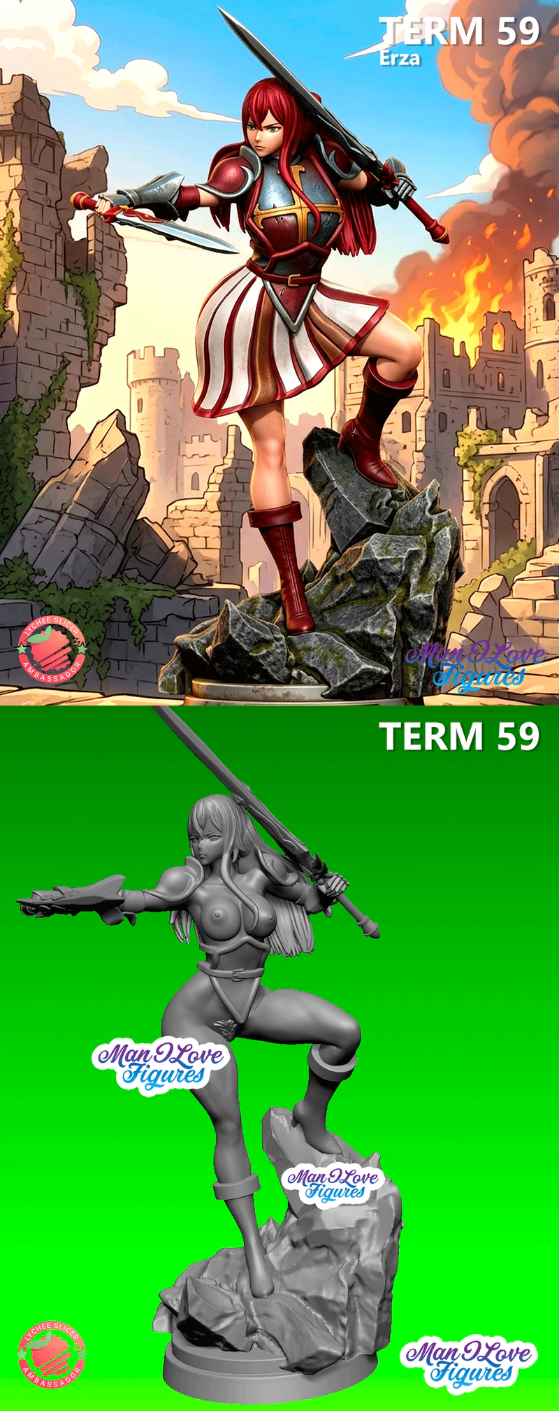 ERZA STL model for 3D printing
