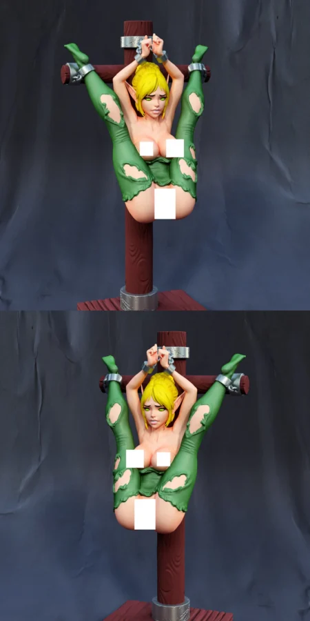 Elf Extra STL model for 3D printing