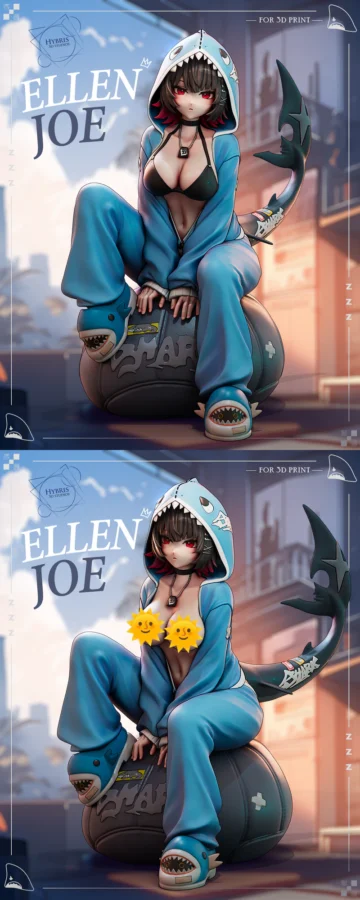 Ellen Joe – Zenless Zone Zero STL model for 3D printing