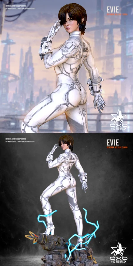 Evie Stellar Blade STL model for 3D printing