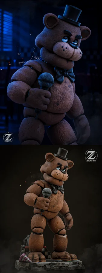 FREDDY FAZBEAR STL model for 3D printing