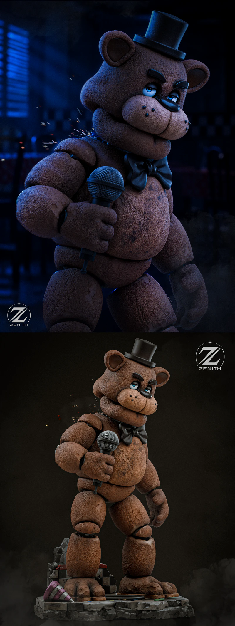 FREDDY FAZBEAR STL model for 3D printing