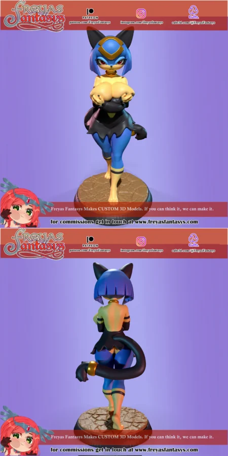 Palworld – Sekhmet STL model for 3D printing