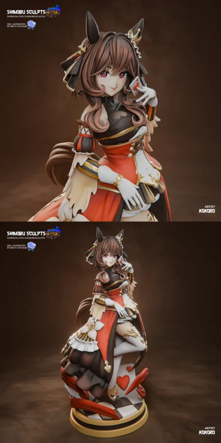 Gentildonna Uma Musume STL model for 3D printing
